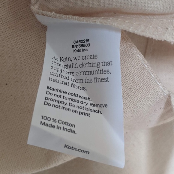 New KOTN tote bag - 100% cotton - Picture 3 of 4